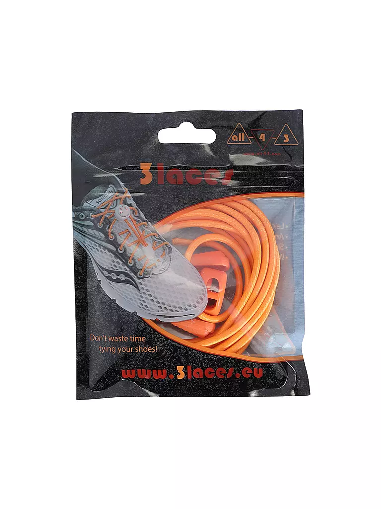 3 LACES | Cordones 3Laces | Naranja