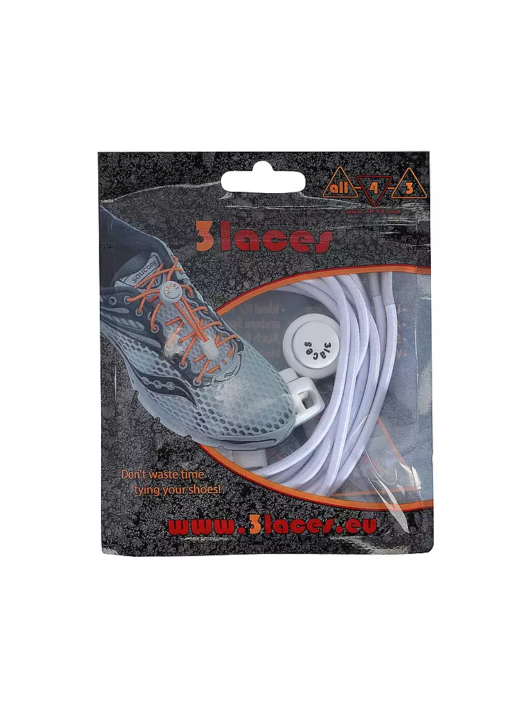 3 LACES | Schuhbänder 3Laces | Blanco