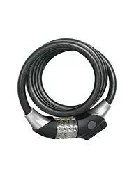 ABUS | Candado de cable en espiral Raydo Pro 1450/185 | Negro
