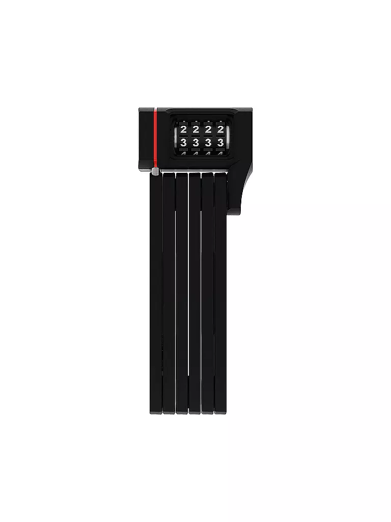 ABUS | Candado plegable para bicicleta uGrip BORDO™ 5700 Combo | Negro