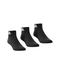 ADIDAS | 3er Pkg. Socken Mid Cut | Negro