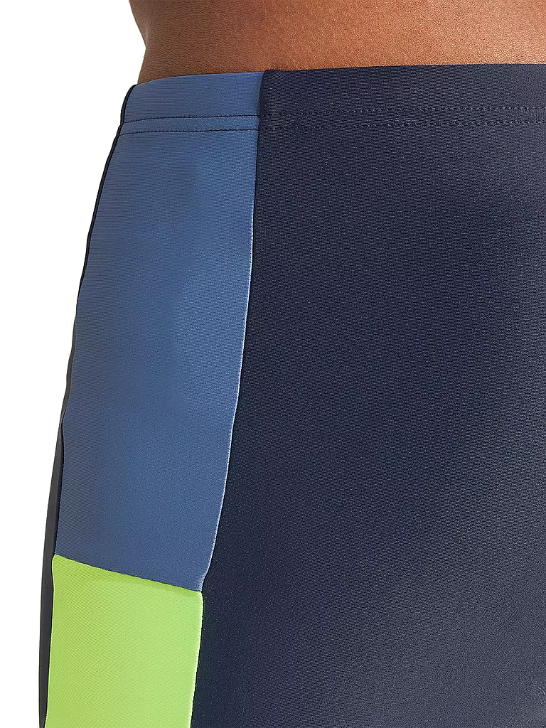 ADIDAS | Bóxer de natación tipo slip para hombre | Azul oscuro