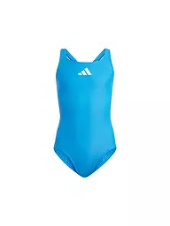 ADIDAS | Bañador de niña 3 bandas | Azul