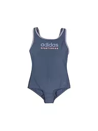 ADIDAS | Bañador deportivo para niña | Azul oscuro