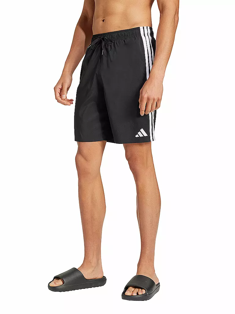 ADIDAS | Bañador para hombre 3S BLD SH 8 pulgadas | Negro