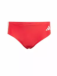 ADIDAS | Bañador slip para hombre 3S BLD | Rojo