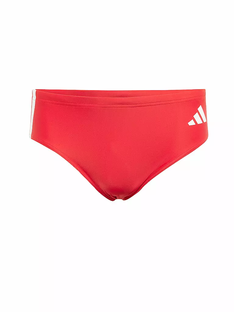 ADIDAS | Bañador slip para hombre 3S BLD | Rojo