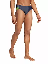 ADIDAS | Bañador slip para hombre Block | Azul oscuro