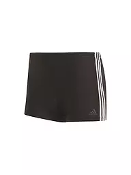 ADIDAS | Bañador tipo bóxer de pierna para hombre con 3 rayas | Negro
