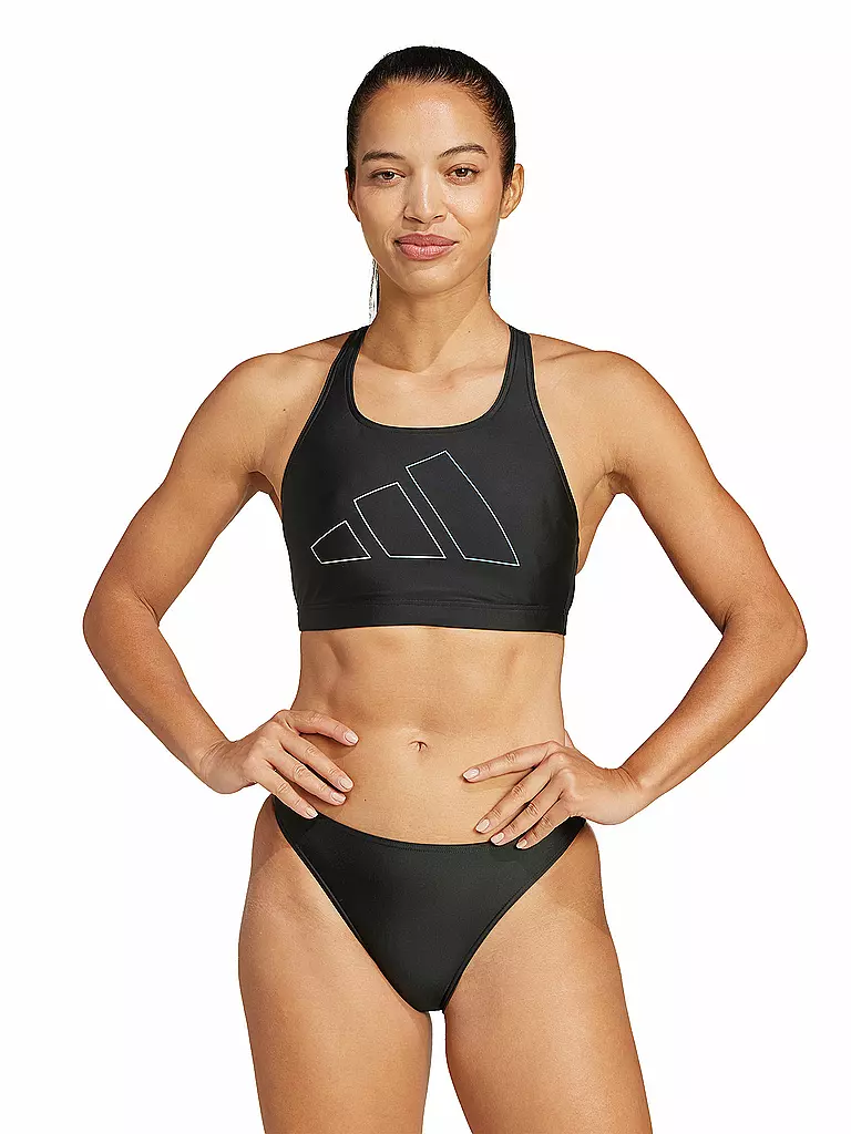 ADIDAS | Bikini de mujer Big Bars | Negro