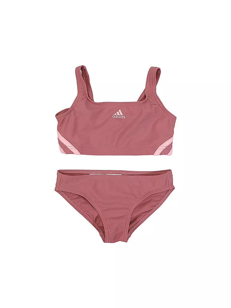 ADIDAS | Bikini de niña con 3 rayas | Rosa