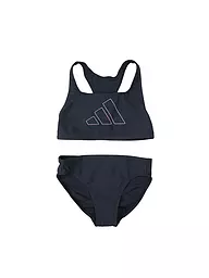 ADIDAS | Bikini para niña Big Bars | Azul oscuro