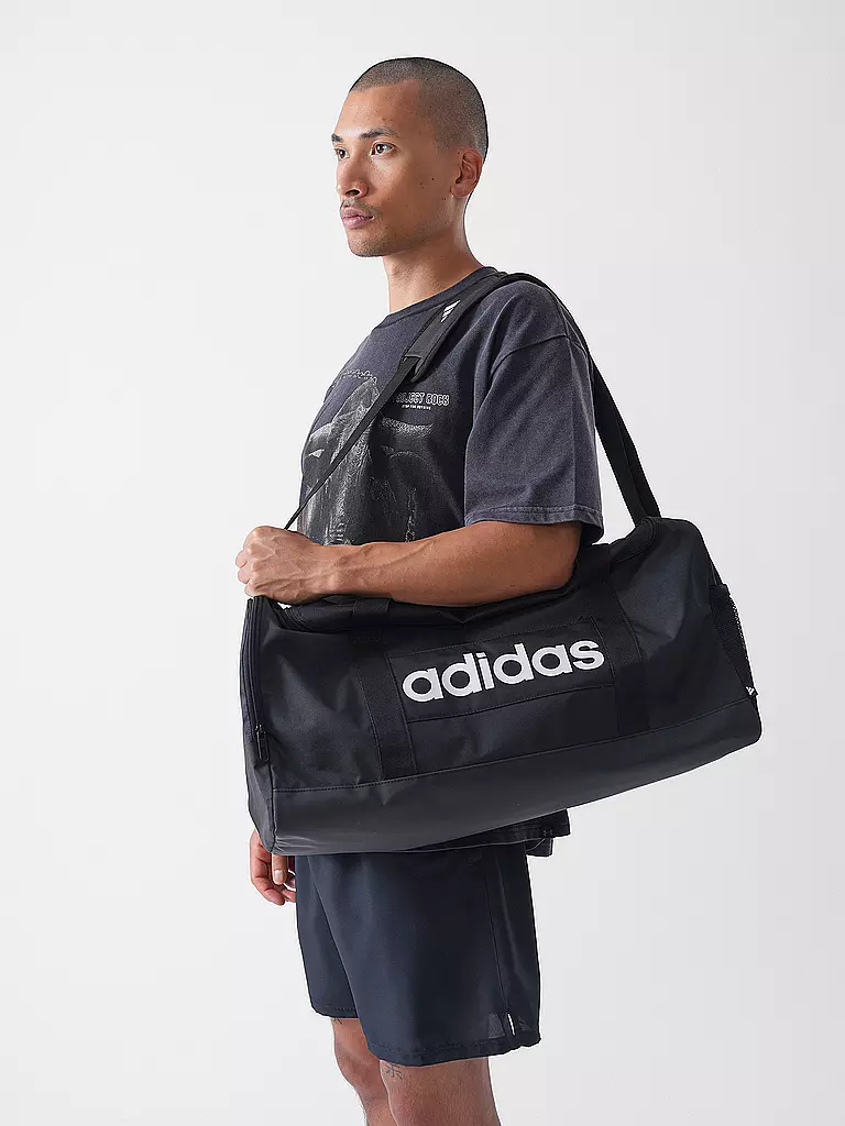 ADIDAS | Bolsa de entrenamiento Linear Duffel M | Negro