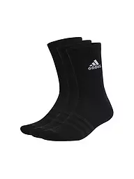 ADIDAS | Calcetines de tiempo libre acolchados Crew 3 Pkg. | Negro