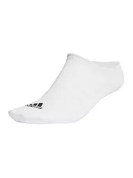 ADIDAS | Calcetines de tiempo libre finos y ligeros invisibles, paquete de 3 | Blanco