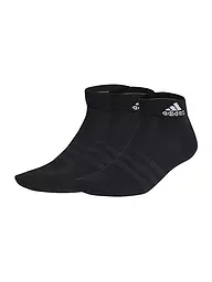ADIDAS | Calcetines de tiempo libre Thin and Light Ankle, paquete de 3 | Negro