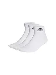 ADIDAS | Calcetines de tiempo libre Thin and Light Ankle, paquete de 3 | Blanco