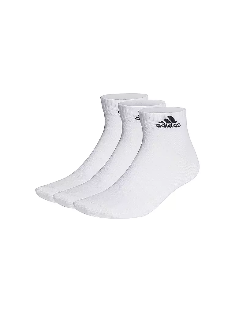 ADIDAS | Calcetines de tiempo libre Thin and Light Ankle, paquete de 3 | Blanco