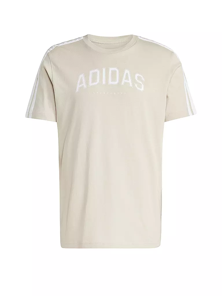 ADIDAS | Camiseta College para hombre | Crema