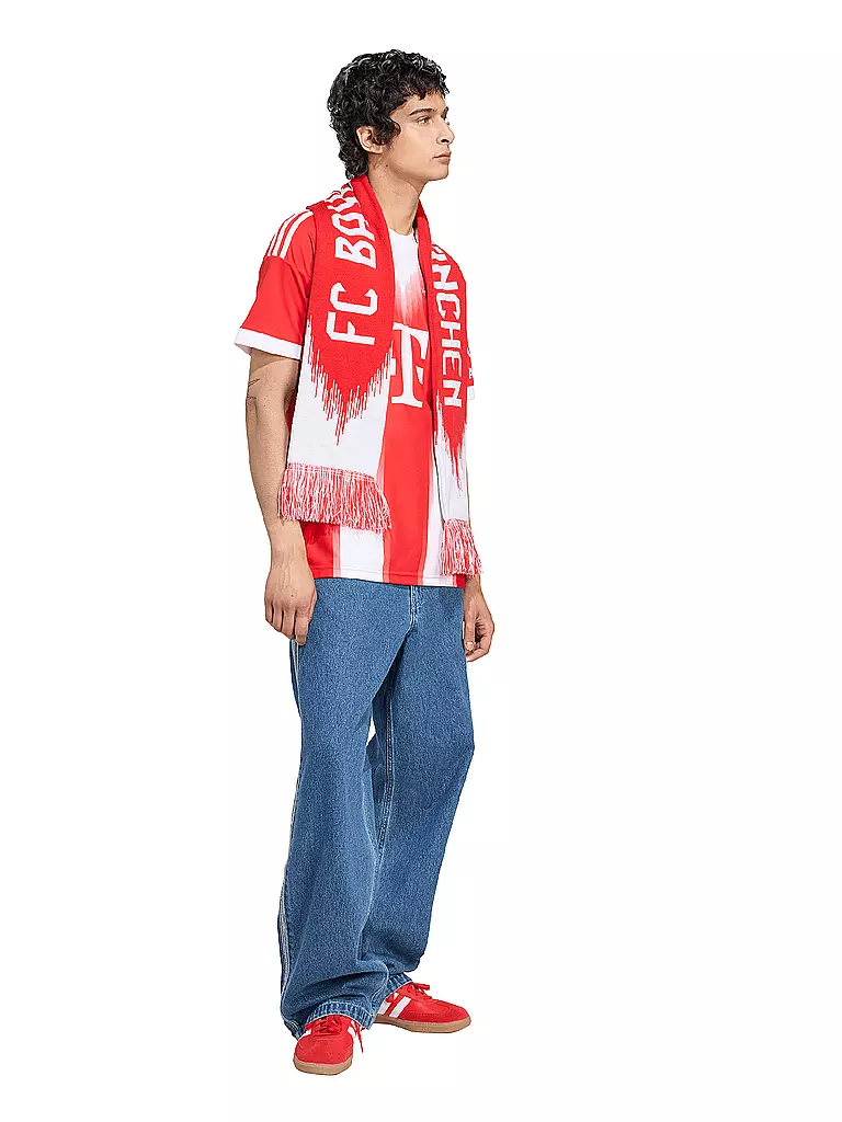ADIDAS | Camiseta de fútbol para hombre FC Bayern München 25/26 local | Rojo
