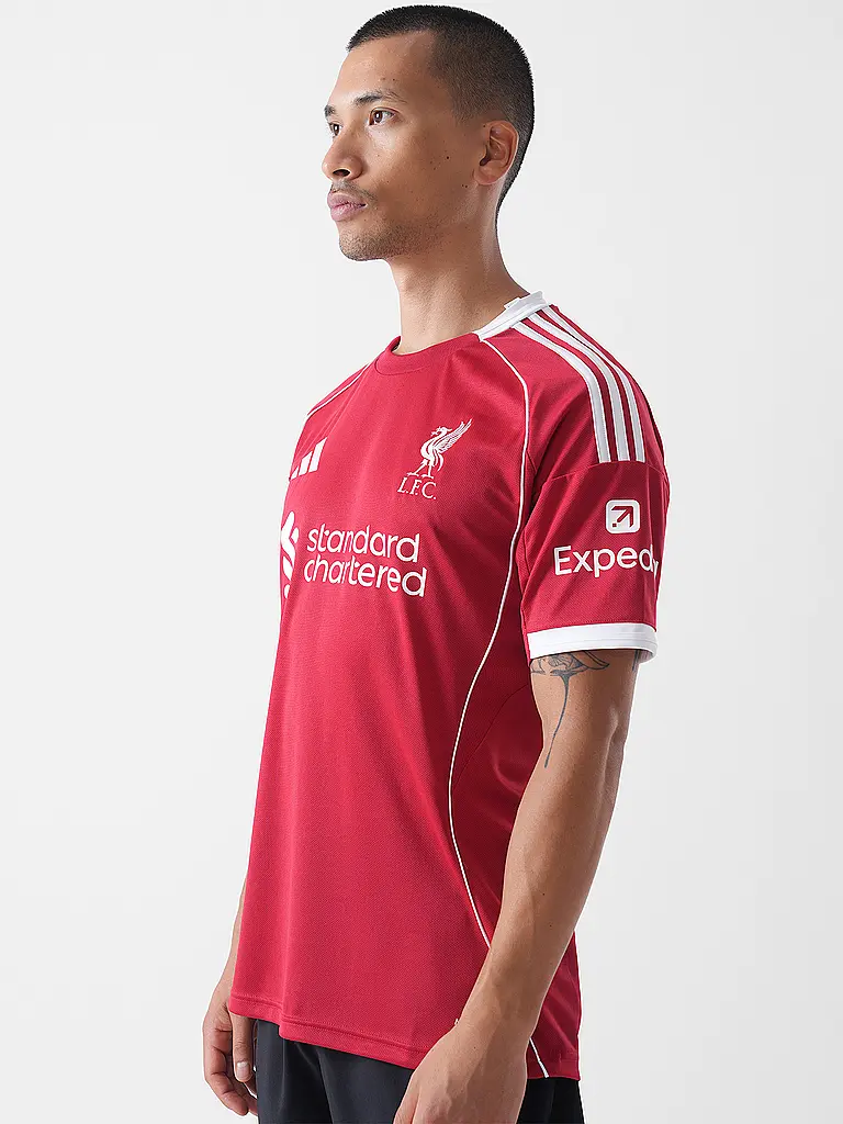 ADIDAS | Camiseta de fútbol para hombre Liverpool FC 25/26 local | Rojo