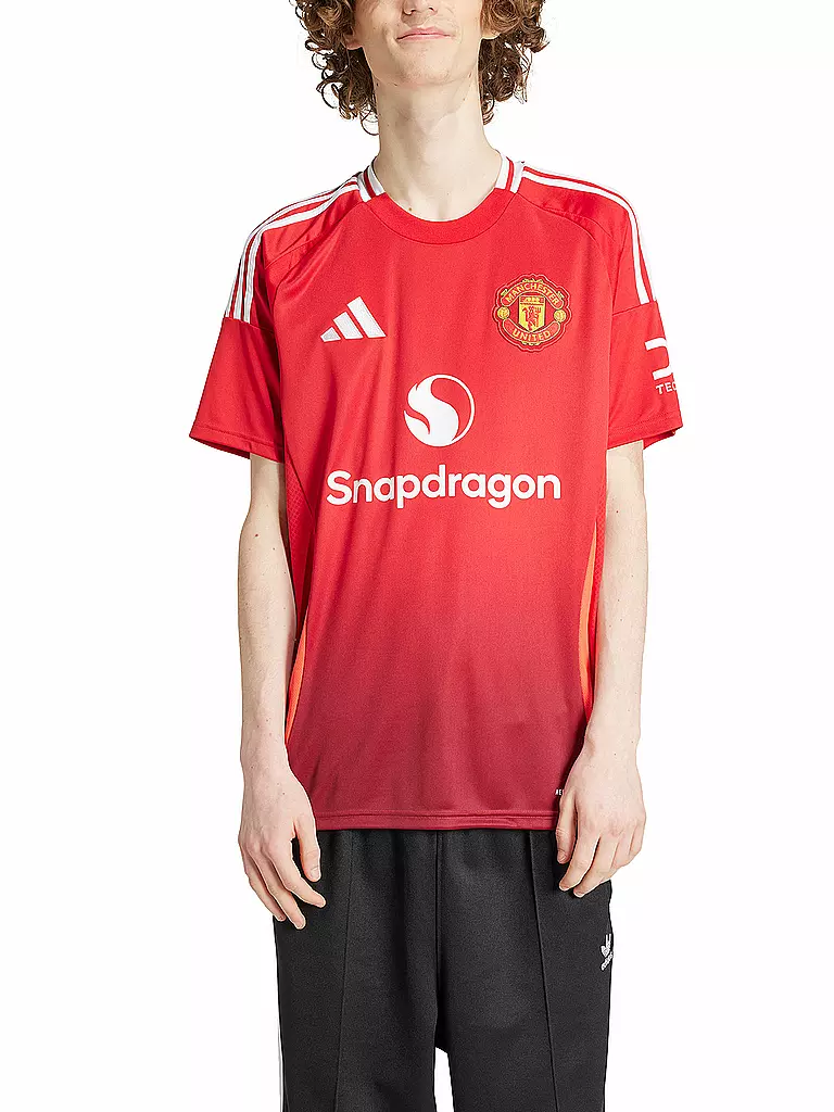 ADIDAS | Camiseta de fútbol para hombre Manchester Home | Rojo