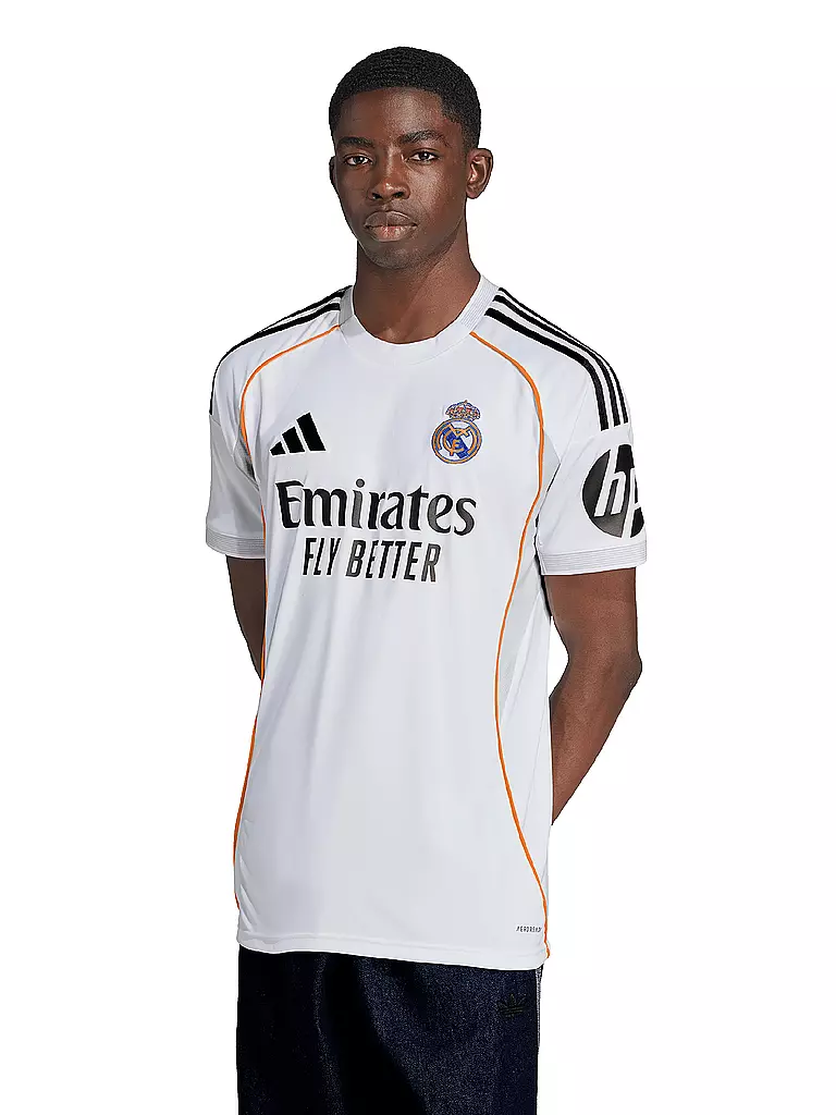 ADIDAS | Camiseta de fútbol para hombre Real Madrid 25/26 Primera Equipación |