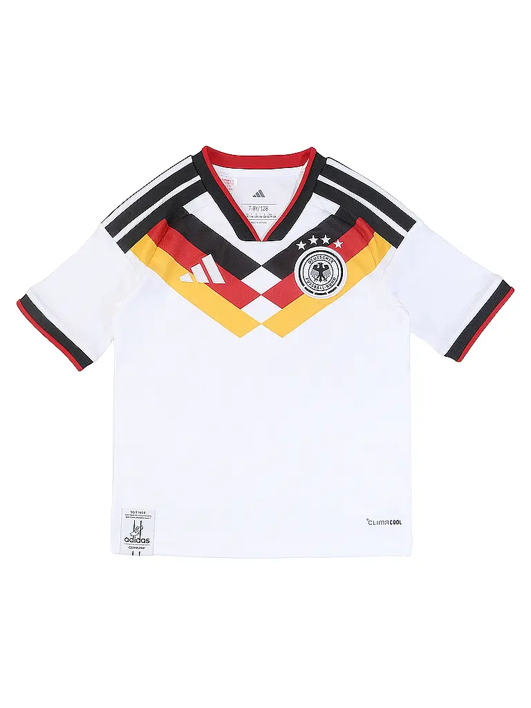 ADIDAS | Camiseta de fútbol para niños DFB Home | Blanco