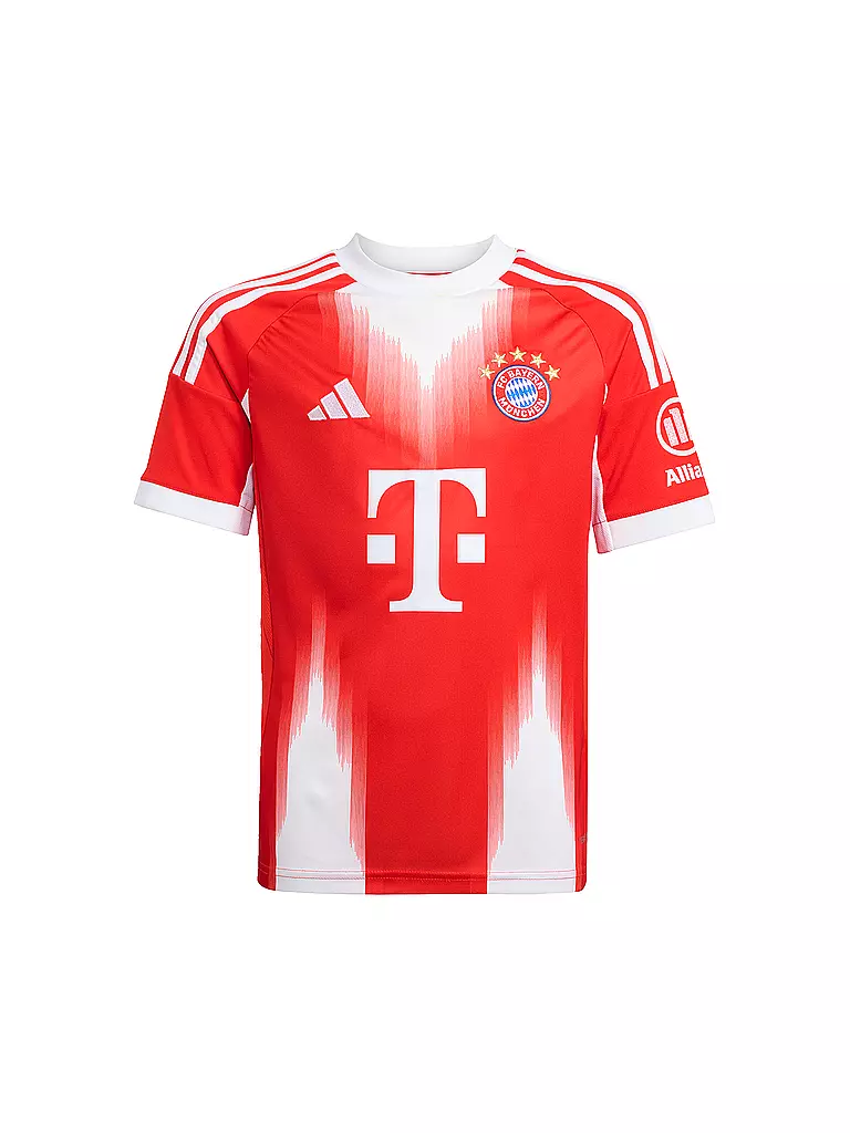 ADIDAS | Camiseta de fútbol para niños FC Bayern München 25/26 Local | Rojo