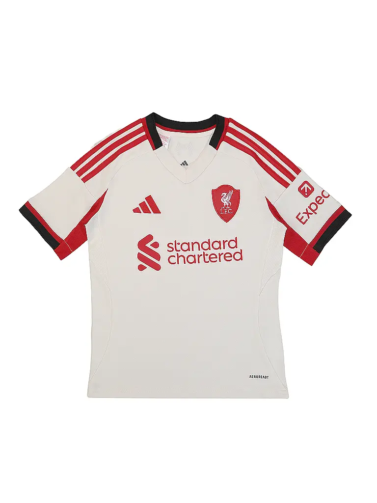 ADIDAS | Camiseta de fútbol para niños FC Liverpool 25/26 visitante | Blanco