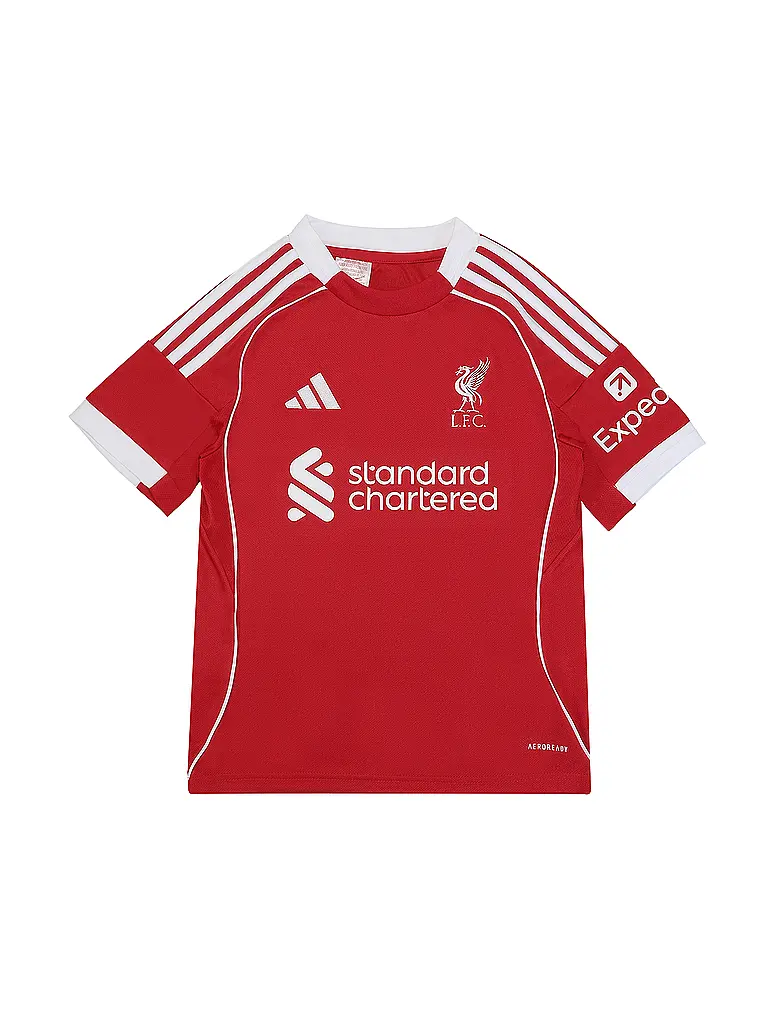 ADIDAS | Camiseta de fútbol para niños Liverpool FC 25/26, local | Rojo