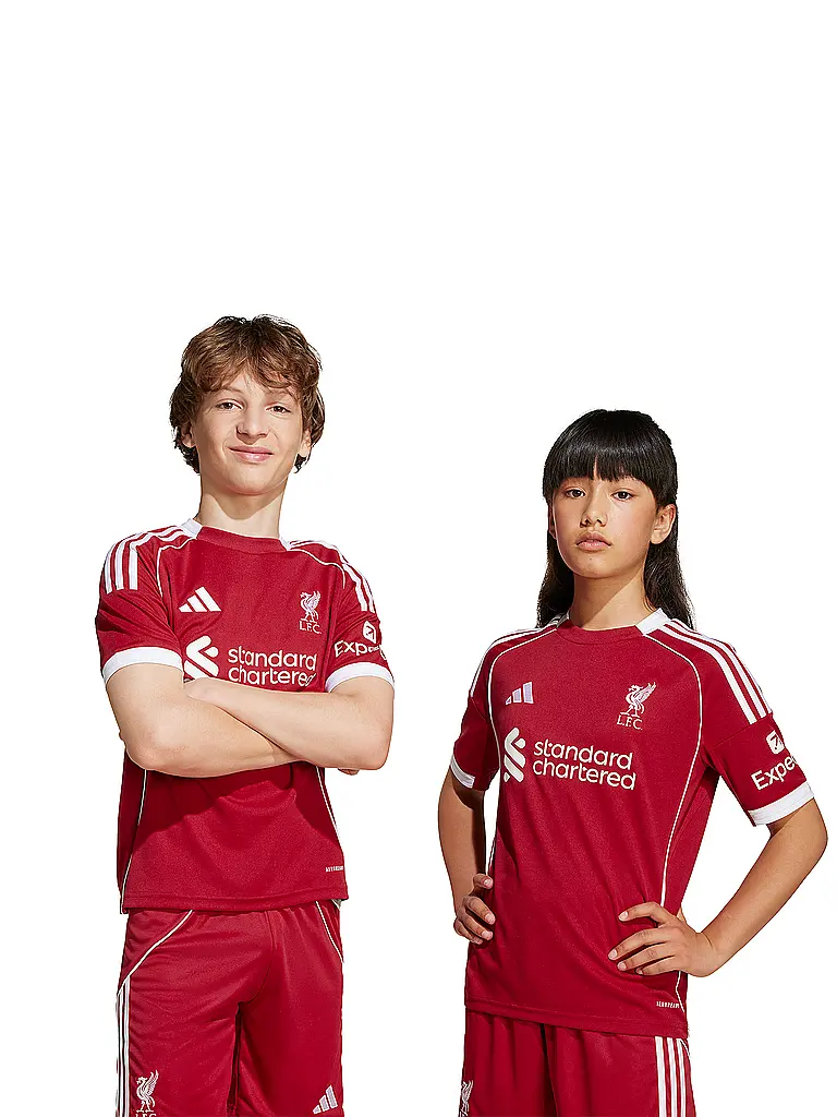 ADIDAS | Camiseta de fútbol para niños Liverpool FC 25/26, local | 