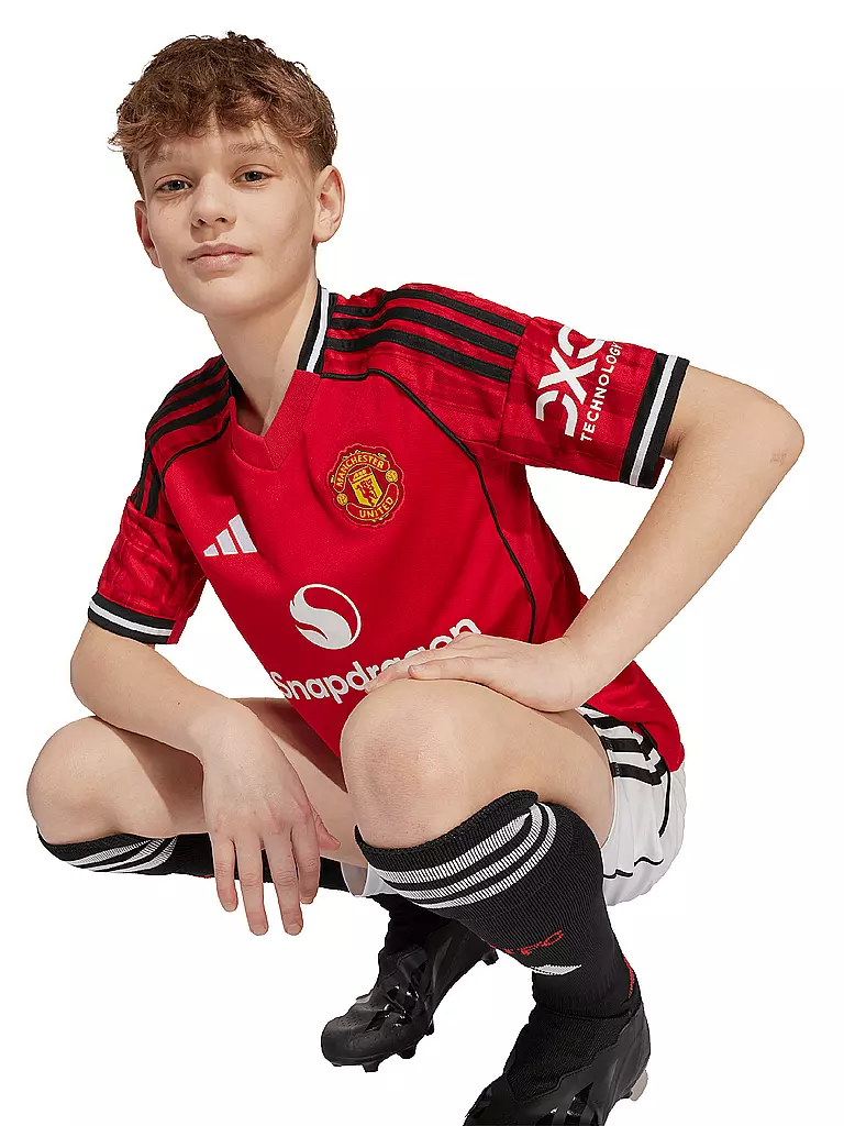 ADIDAS | Camiseta de fútbol para niños Manchester United 25/26 local | 