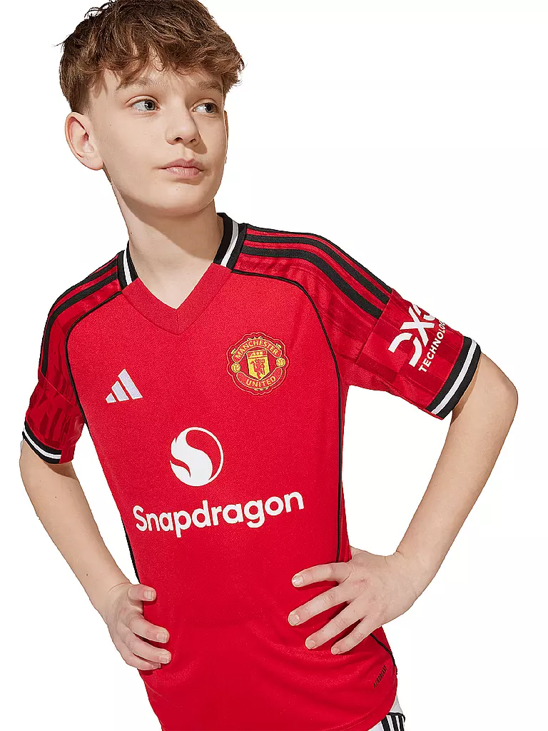 ADIDAS | Camiseta de fútbol para niños Manchester United 25/26 local | 