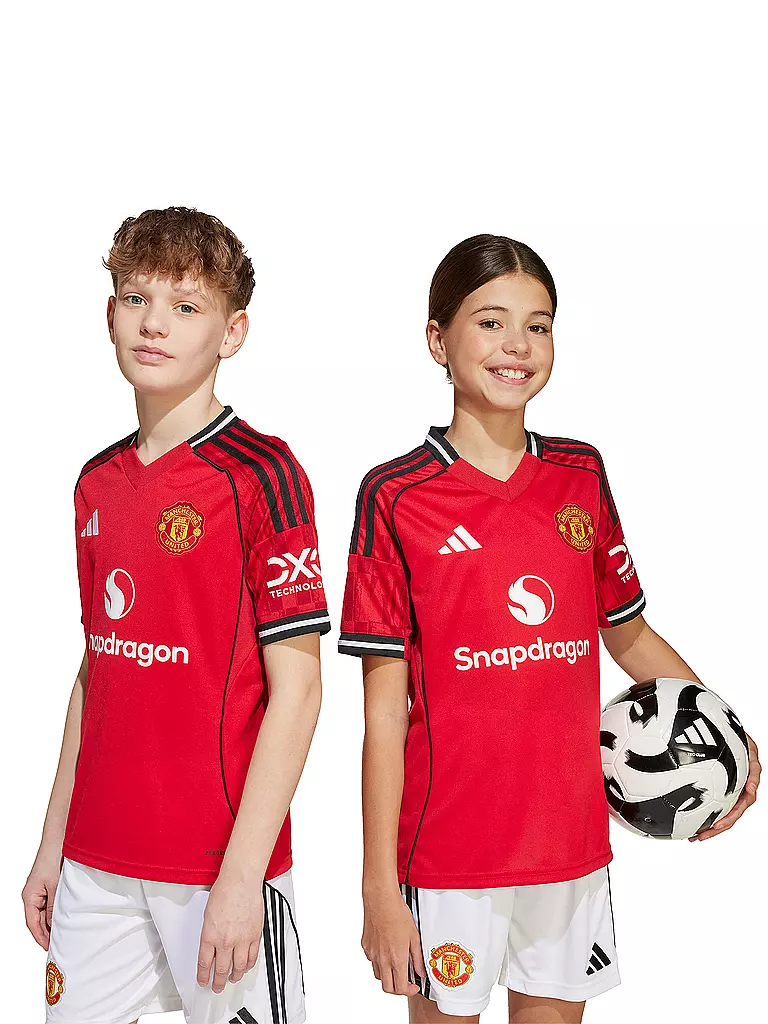 ADIDAS | Camiseta de fútbol para niños Manchester United 25/26 local | 