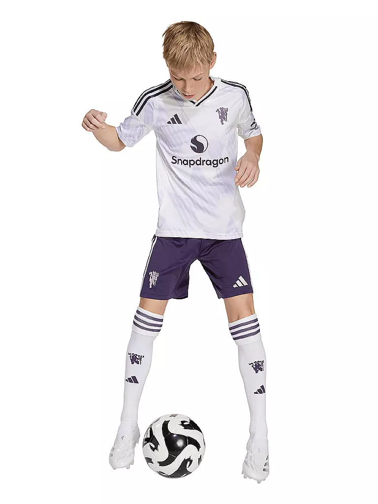 ADIDAS | Camiseta de fútbol para niños Manchester United Auswärts | Blanco