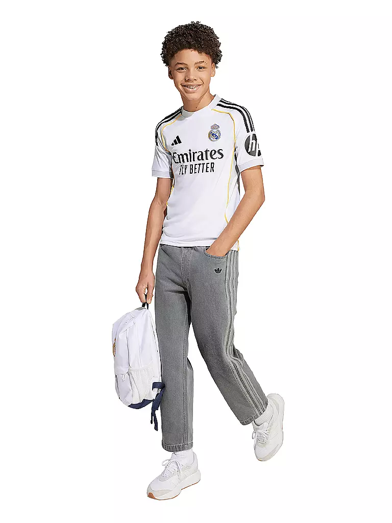 ADIDAS | Camiseta de fútbol para niños Real Madrid 25/26 Primera Equipación | Blanco