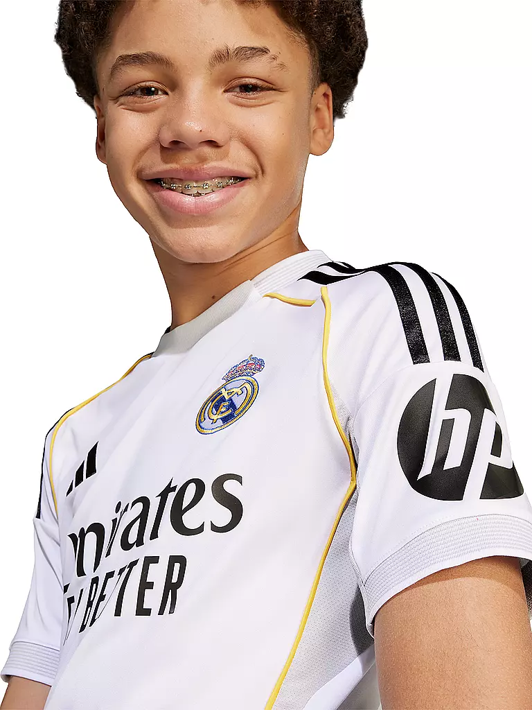 ADIDAS | Camiseta de fútbol para niños Real Madrid 25/26 Primera Equipación | 