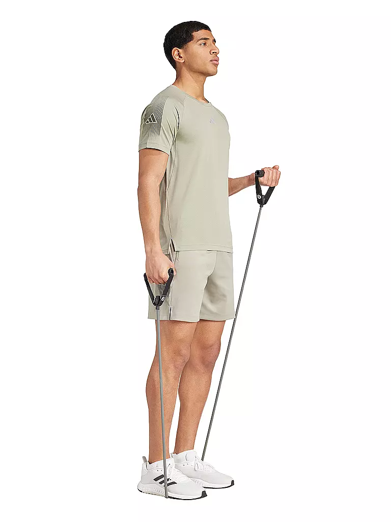 ADIDAS | Camiseta de fitness Brandlove para hombre | Oliva