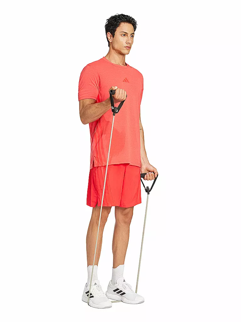 ADIDAS | Camiseta de fitness para hombre D4T 3S | Rojo