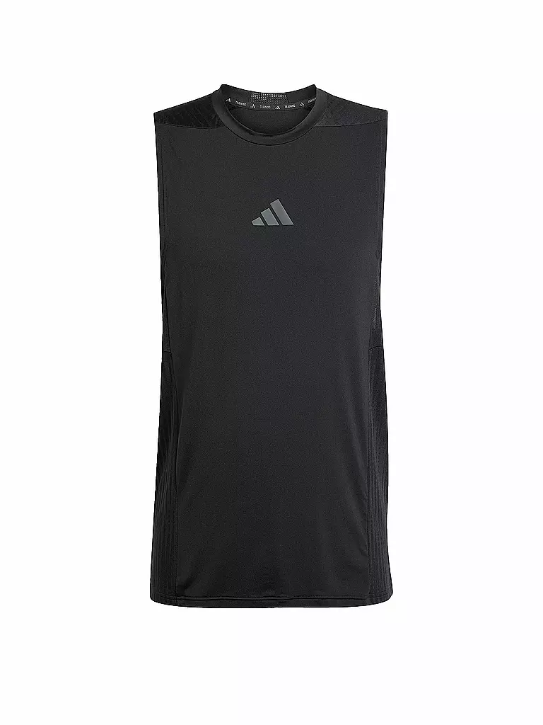 ADIDAS | Camiseta de fitness para hombre D4T Intense | Negro