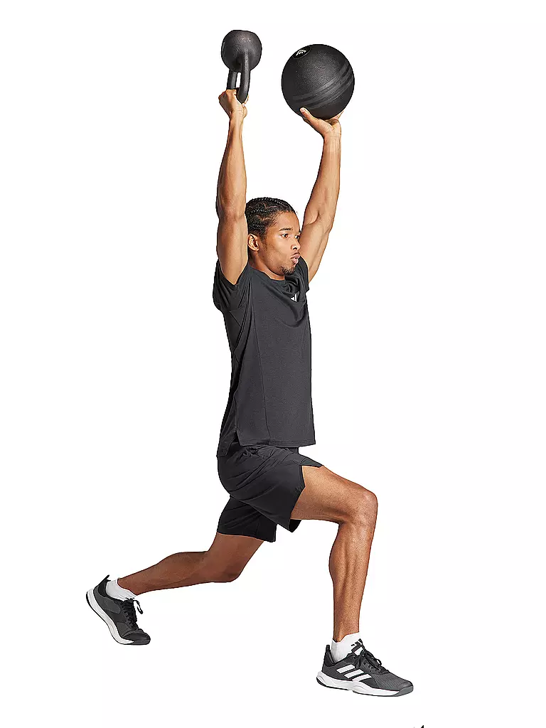 ADIDAS | Camiseta de fitness para hombre D4T | Negro