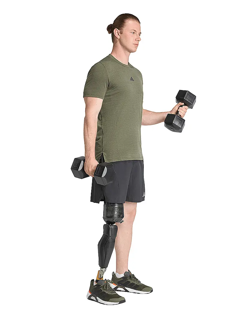 ADIDAS | Camiseta de fitness para hombre D4T | Oliva