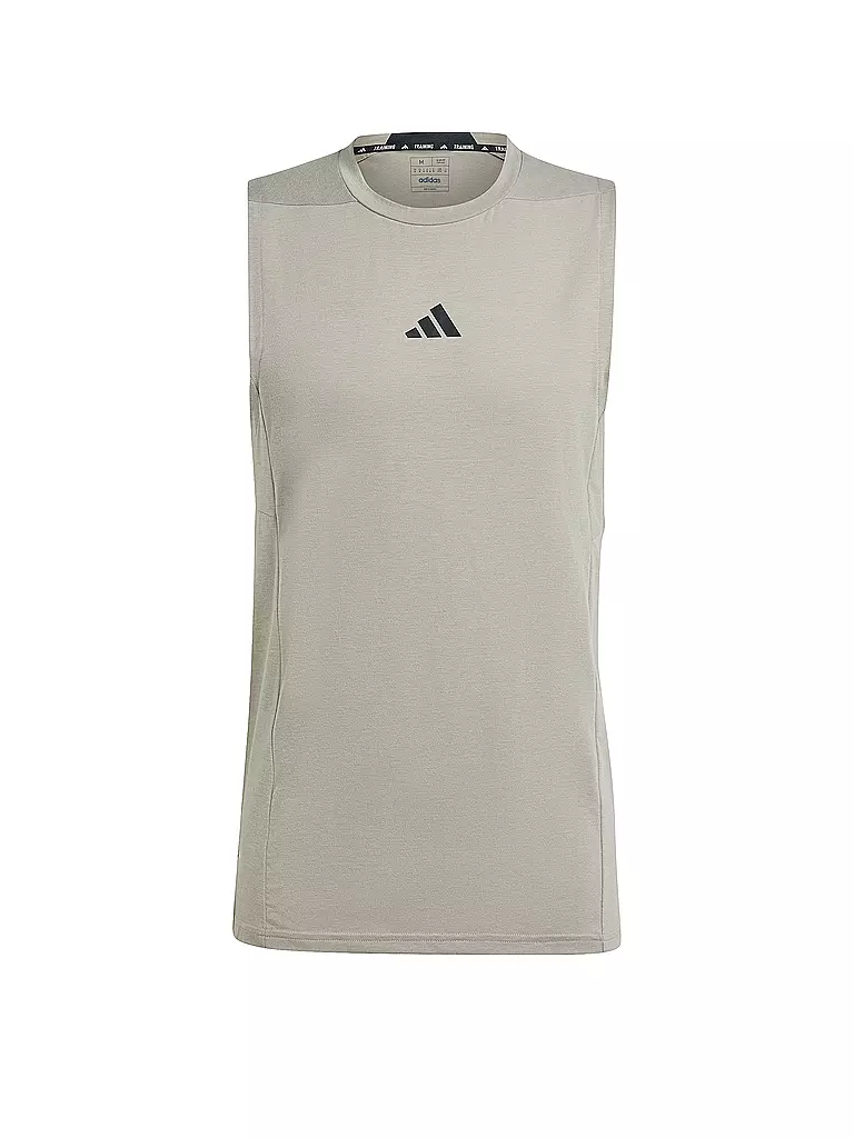 ADIDAS | Camiseta de fitness para hombre Designed for Training Workout | Camel