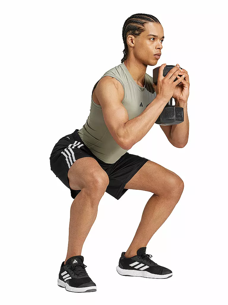 ADIDAS | Camiseta de fitness para hombre TF C SL | Beige