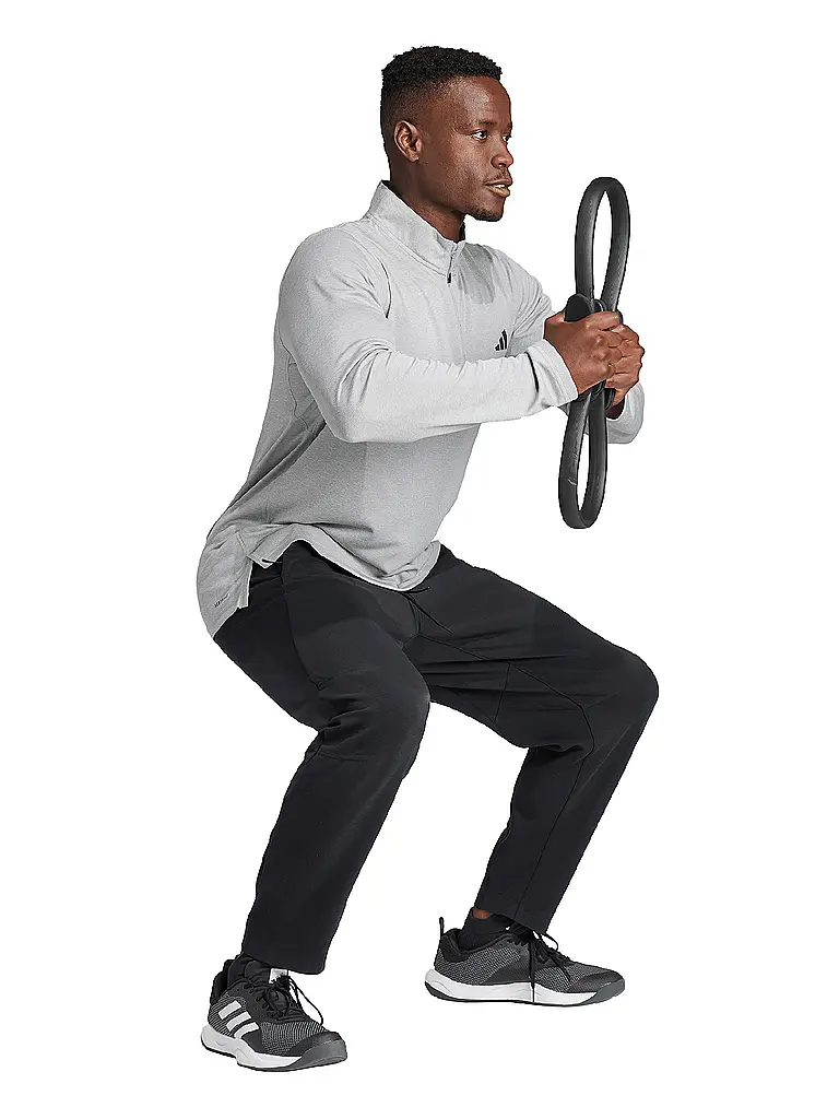 ADIDAS | Camiseta de fitness para hombre TR-ES | Gris claro