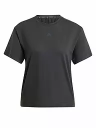 ADIDAS | Camiseta de fitness para mujer Power con abertura en la espalda y 3 rayas | Negro