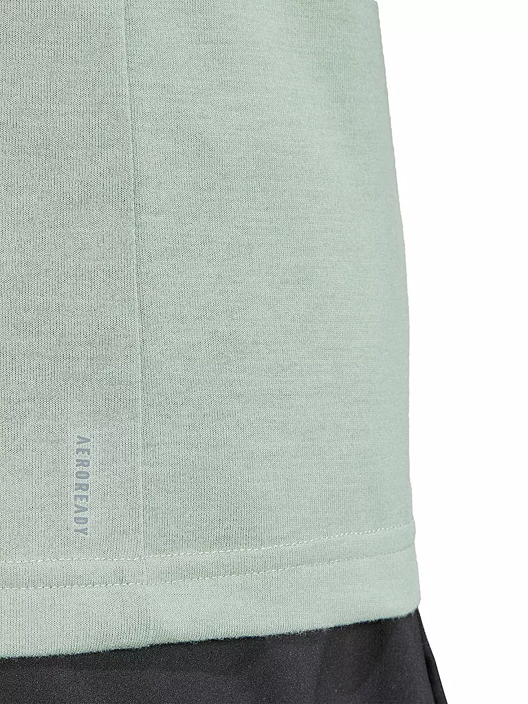 ADIDAS | Camiseta de fitness para mujer TR-ES Crew | Verde claro