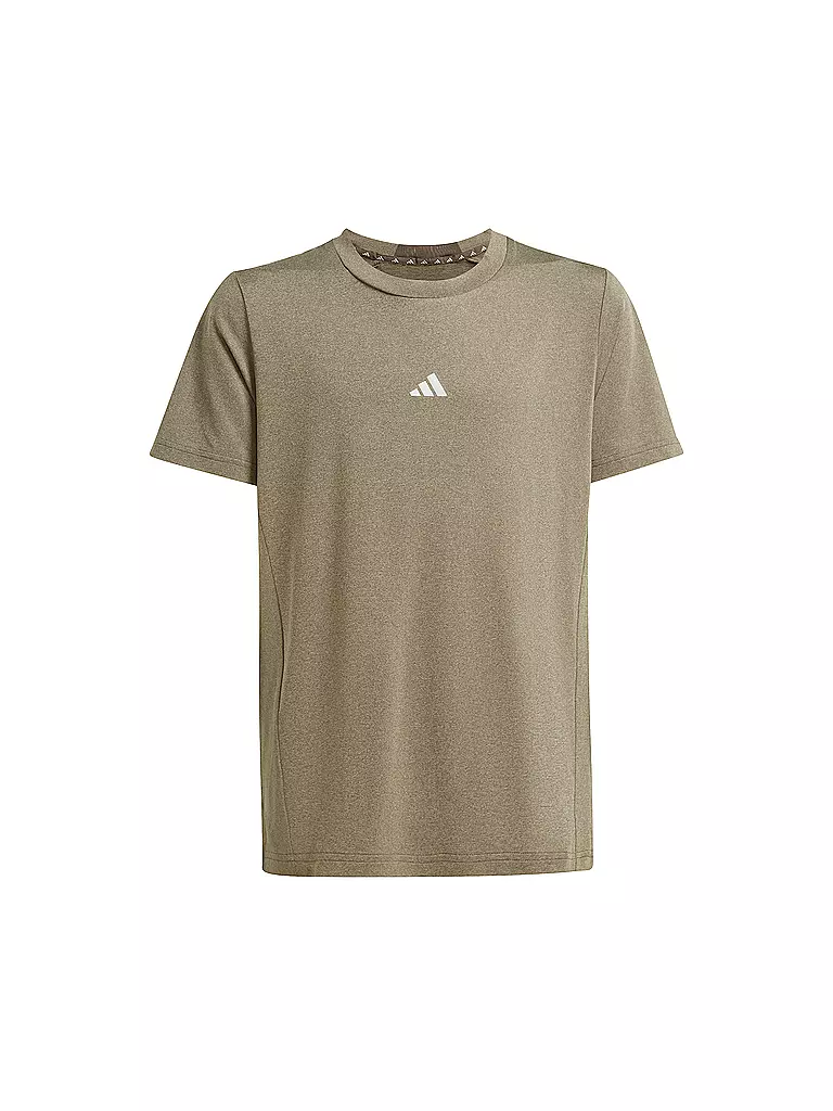 ADIDAS | Camiseta de fitness para niños | Oliva
