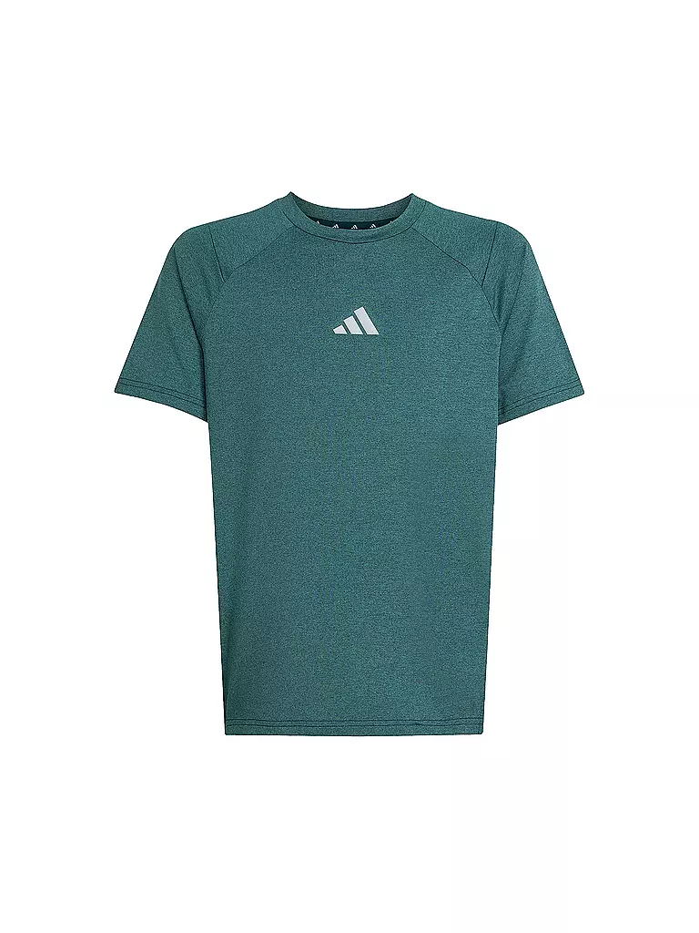 ADIDAS | Camiseta de fitness para niños | Verde oscuro